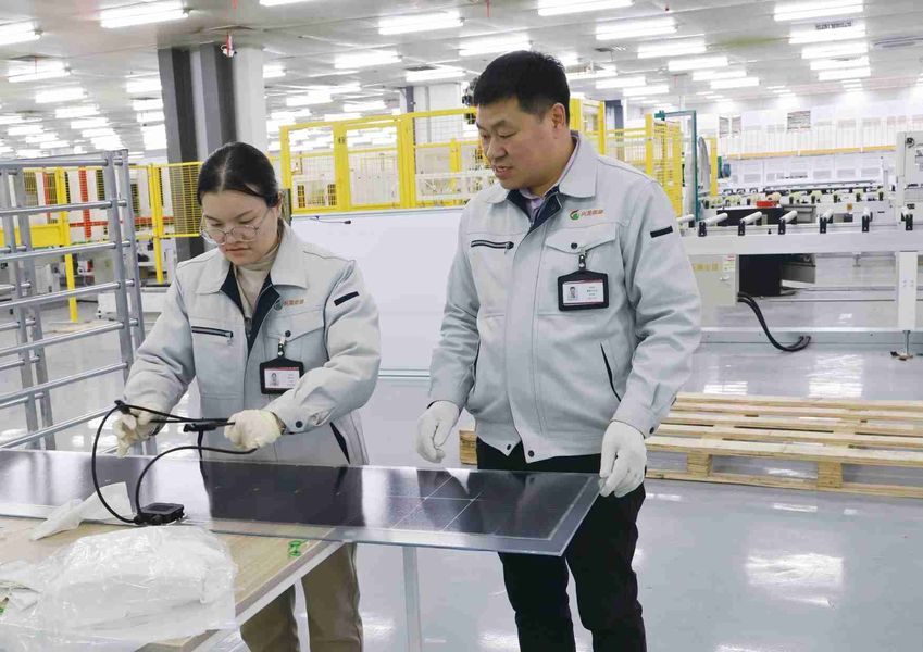 Jiangsu X-solar Green Building Technology Co., Ltd. manufacturer production line