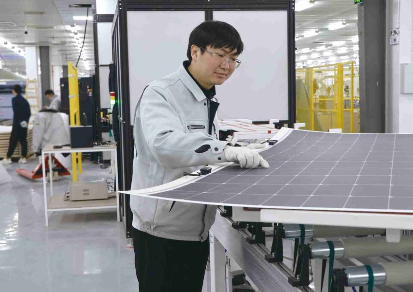 Jiangsu X-solar Green Building Technology Co., Ltd. manufacturer production line