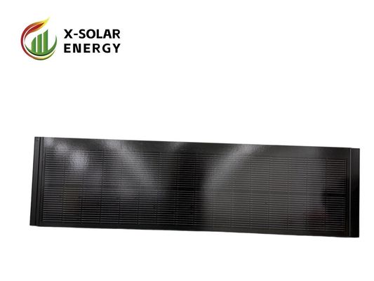 120 Watt Roof Top Solar Panel Frameless Double Glass Crystal Bifacial ...