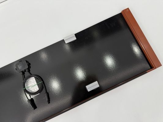 120W BIPV Solar Panel for Building Optimum Operation Voltage of 9.62V and Max. Powewr Temperature Coefficient of -0.26%