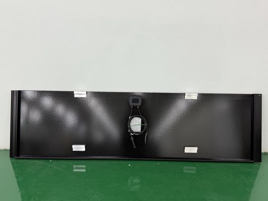 0.04% Short-Circuit Voltage Temperature Coeffi BIPV Flat Tile Solar Modules 120W Black and Orange Roof Electricity