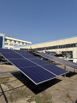 BIPV 500 Watt Bifacial Solar Panels Double Glass Module For Rooftop ...