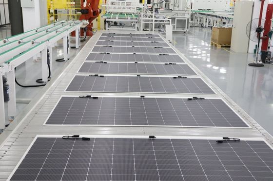 Customized Size Fold Solar Panel with 44 Degree Rated Operating ...