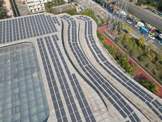 Light Weight Sun Power Panel Solar Modules BIPV Electric Cell Topcon Hjt Modules 580W Flexible Half-Soft Solar Material