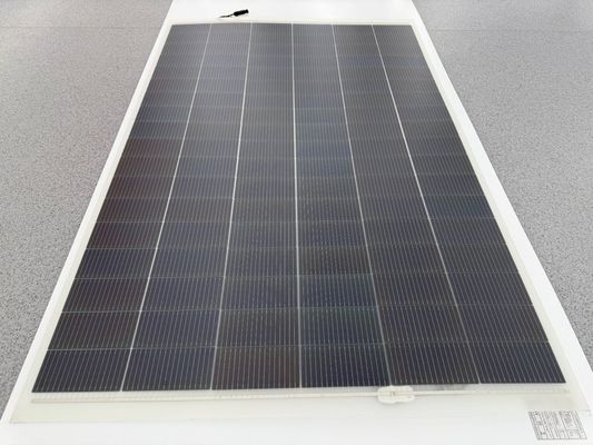 Flexible 450W Solar Panel Ultra Light , Soft Monocrystalline PV Module for Photovoltaic Venues