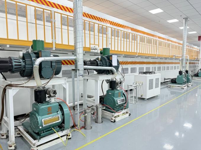 Industrial Fully Automatic MDF Thermal Film Sheet Hot Press Dry Solar Module Production Line Laminating Machine