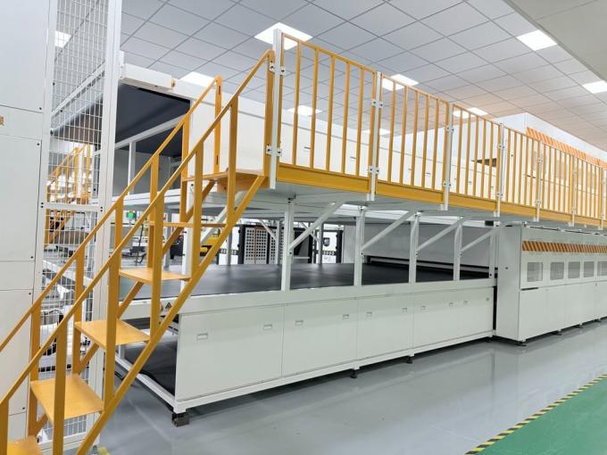 Industrial Fully Automatic MDF Thermal Film Sheet Hot Press Dry Solar Module Production Line Laminating Machine