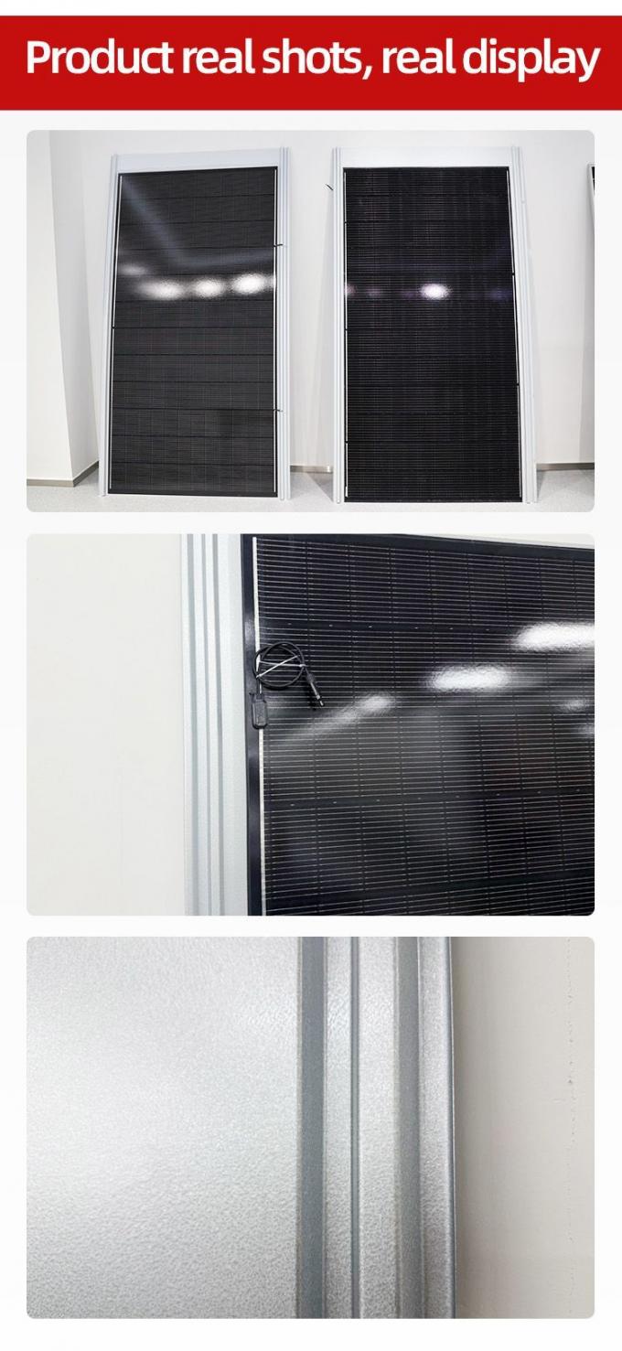 Fire Proof Module Fireproof Waterproof BIPV Solar Modules Stainless Steel PV Solar Energy ...