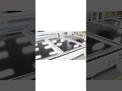 Flat Steel Black BIPV Solar Modules With 48.65V Open Circuit Voltage 530W Max Power