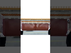 Flat BIPV Roof Tiles 35W / 87W Glass Flat Solar Photovoltaic Tiles Roofing System