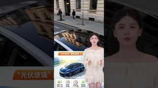 BYD-equipped solar car roof. X-SOLAR helps extend the range of new energy electric vehicles.
