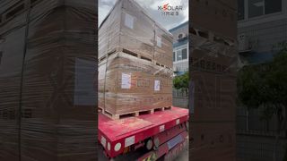 Every box is a promise! Full dispatch process of flexible PV captured on record.