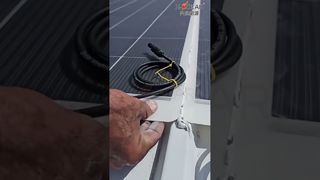 No drilling, no brackets! Stick solar onto curved roofs — structural adhesive bonds in one step.